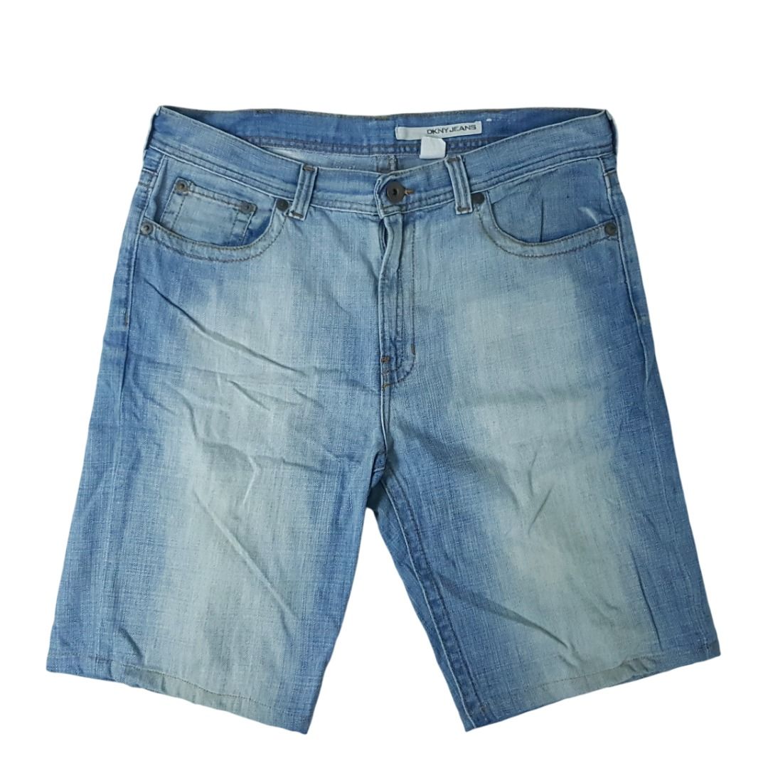 Denim jorts 4 DKNY (Category: Shorts) located in Cebu City. Submitted by dwightmendozasr (Listing ID 1470077660, Image 1). Description: Denim jorts 4 DKNY 36 on tag W- 36.0 L - 22.0 Knee opening - 20.0 ~minor signs of usage which are normal for preloved items Php 250.00 + shipping fee CODE: PP4.