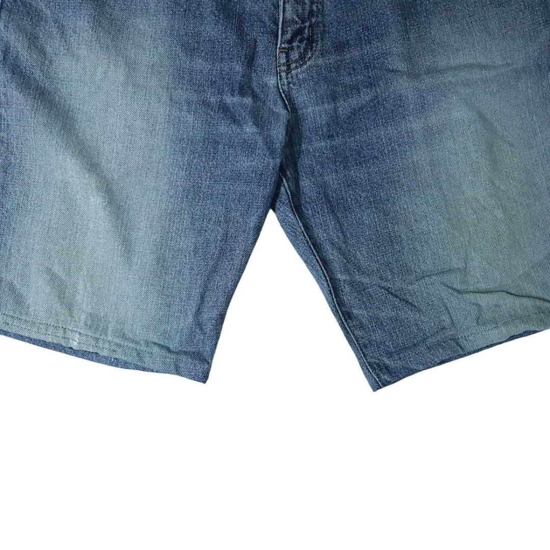 Denim jorts 6 (Category: Shorts) located in Cebu City. Submitted by dwightmendozasr (Listing ID 1470086134, Image 3). Description: Denim jorts 6 Best fit 33 - 35 W- 34.0 L - 19.0 Knee opening - 19.0 ~minor signs of usage which are normal for preloved items Php 250.00 + shipping fee CODE: PP6.