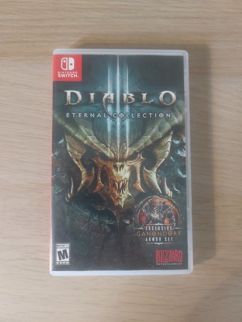 Diablo III Eternal Collection Nintendo Switch (Category: Nintendo) located in Cainta. Submitted by elyk.roxas04 (Listing ID 1470004436, Image 1). Description: Diablo 3 Eternal Collection Nintendo Switch I can send more photos or videos to playtest the game if requested MOP: - Gcash, Maya Bank, or Bank Transfer MOD: - Lalamove, Grab, or JNT - buyer shoulders delivery expense Meetups - Sta Lucia East Grand Mall - Robinsons Metro East.