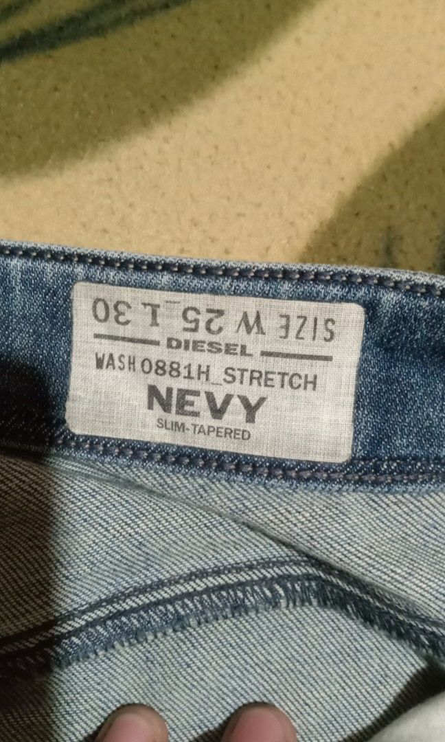 DIESIL NAVY JEANS 25 BY 30 (Category: Jeans) located in Maramag. Submitted by newlifeo7angel (Listing ID 1470129166, Image 3). Description: FOR SALE DIESEL NAVY JEANS WOMEN BEWANG 25 TO 27 HBA 38 HEM 6 FOR ONLY 999+SF.