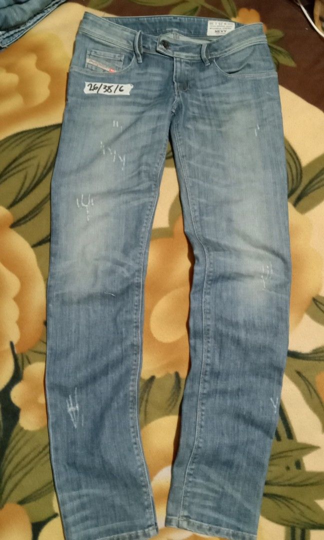 DIESIL NAVY JEANS 25 BY 30 (Category: Jeans) located in Maramag. Submitted by newlifeo7angel (Listing ID 1470129166, Image 1). Description: FOR SALE DIESEL NAVY JEANS WOMEN BEWANG 25 TO 27 HBA 38 HEM 6 FOR ONLY 999+SF.