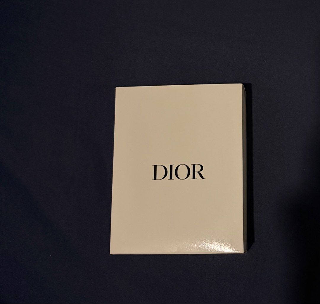 Dior Card Holder Wallet (Category: Luxury Bags & Wallets) located in Manila. Submitted by urban.refinds (Listing ID 1470007942, Image 1). Description: - Brand: Dior - Material: Textured gold-tone leather - Design: Compact fold-over with multiple interior card slots - Branding: Metal CD initials on front flap and stamped logo inside - Inclusions: Original dust bag and presentation box included - Condition: Excellent / pristine - GWP - Bought onlin