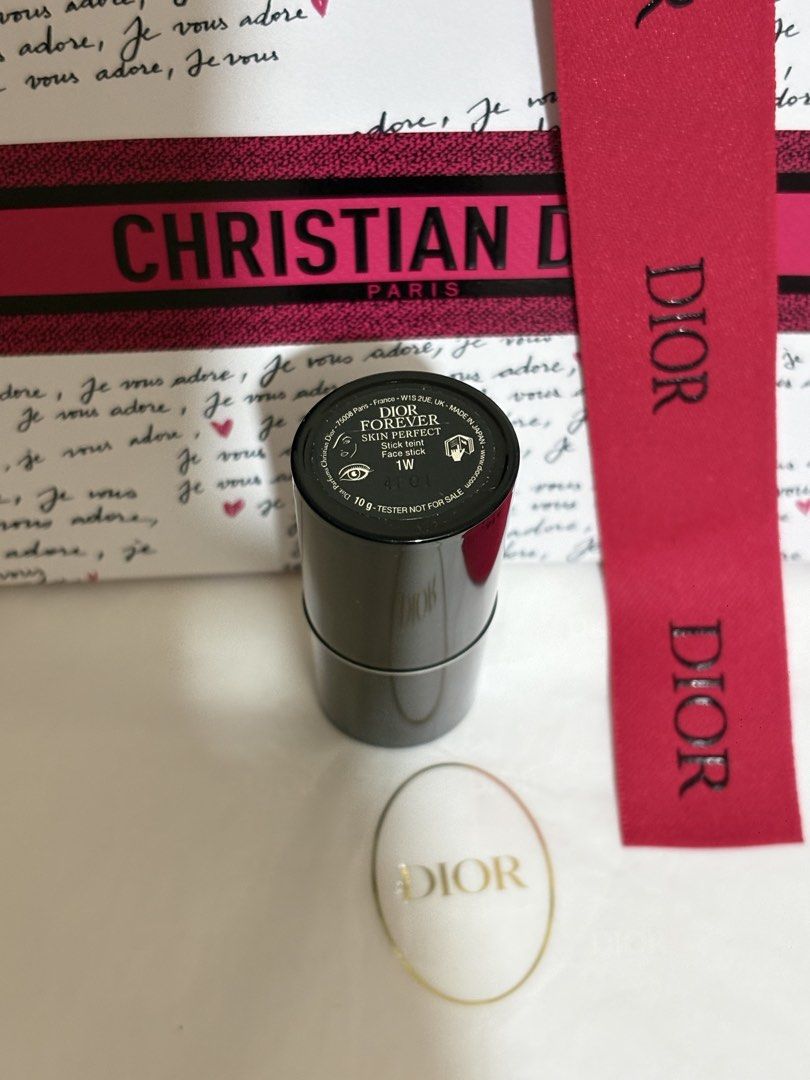 Dior Forever Skin Perfect Foundation Stick 1W (Category: Makeup) located in Pasay City. Submitted by keynbloom (Listing ID 1470028902, Image 3). Description: - FIRM PRICE - brandnew unboxed - 10x money back if proven fake!!SRP ₱4k+ - shade 1W - perfect for oily or combination skin type.