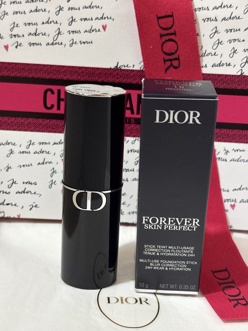 Dior Forever Skin Perfect Foundation Stick 1N (Category: Makeup) located in Pasay City. Submitted by keynbloom (Listing ID 1470077208, Image 2). Description: brandnew w box 1N 10x money back if proven fake.