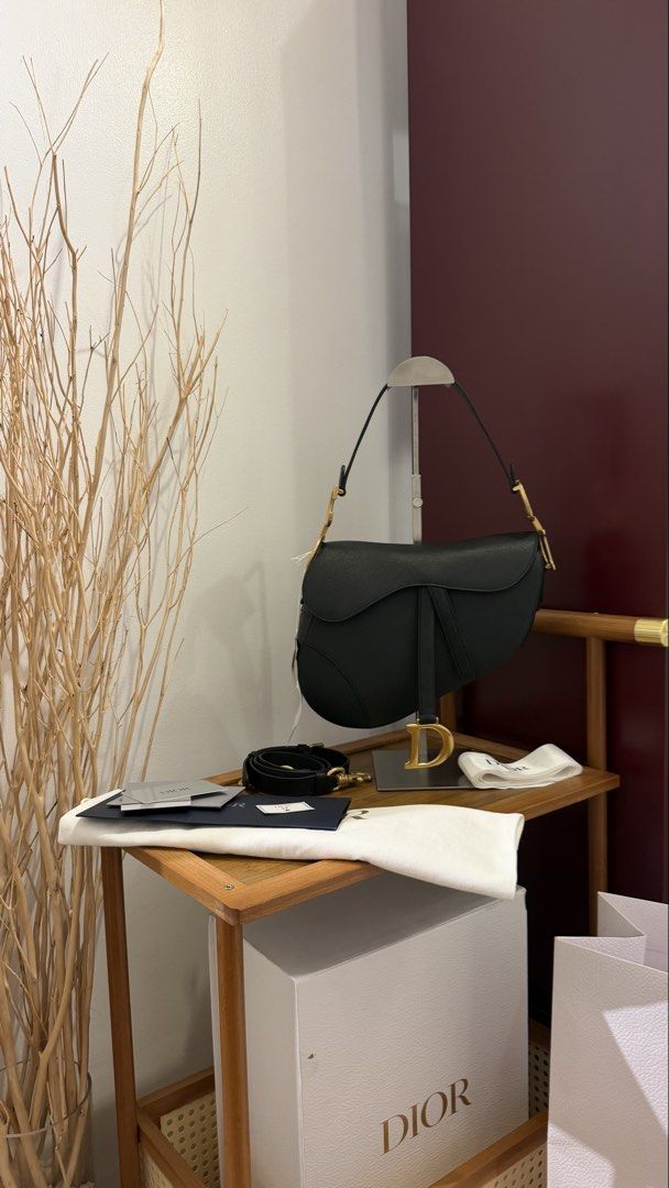 Dior Medium Saddle Bag with Strap (Category: Luxury Bags & Wallets) located in Manila. Submitted by rangel2017 (Listing ID 1470052440, Image 1). Description: Authentic Dior Medium Saddle Bag with Strap Complete Set with Receipt with legitgrails Auth Excellent Condition /Likenew Pag panget pde ibalik Onhand & Ready to Ship ✈️ Nuvali Sta Rosa Laguna.
