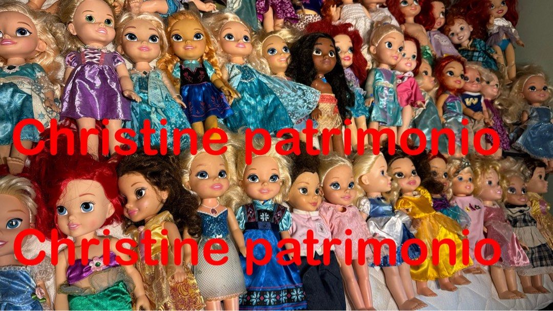 Disney dolls take all (Category: Western Merchandise) located in Pasay City. Submitted by tindarela (Listing ID 1469963166, Image 3). Description: Take all na po ask is nalang po may issue si moa missing 1 finger ngat ngat na🥹 pero all in good condition. Na 46dolls in total Merong 18inches, animator, baby dolls ayan na po makukuha niyo sa 8,500 pwede naman tumawad wag lang masaydong barat salamat!!!.