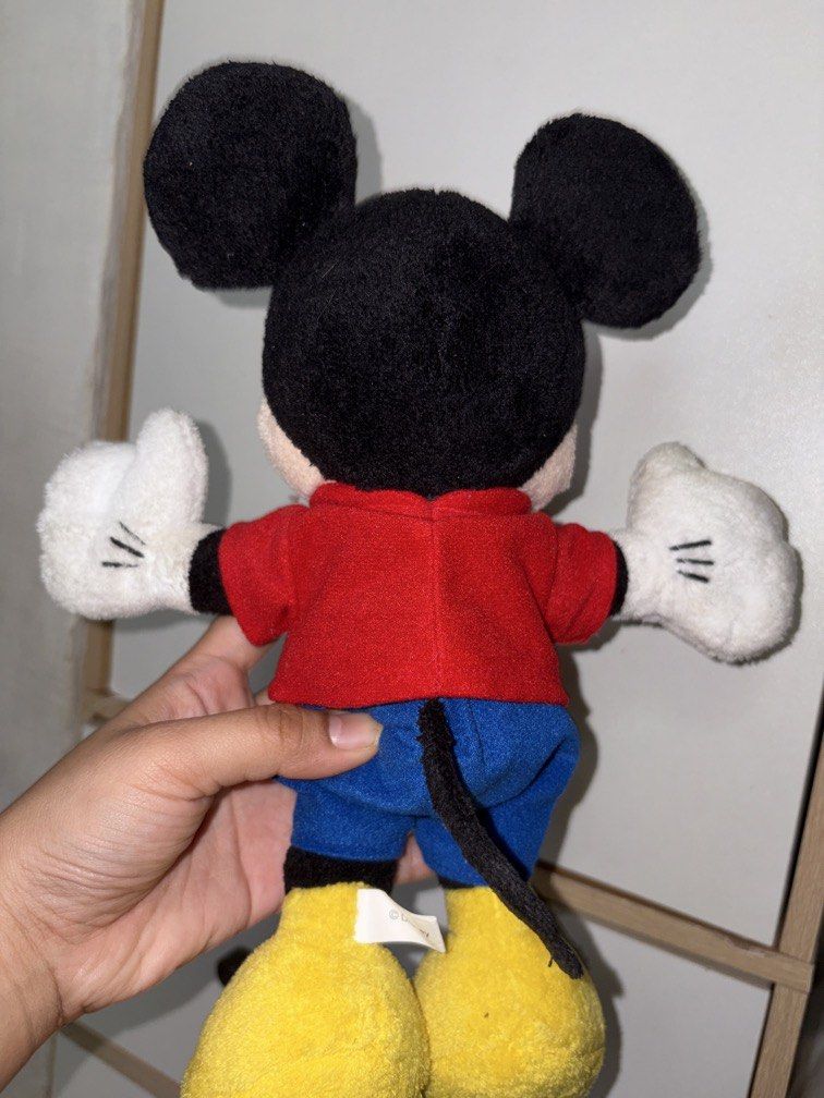 Disney Mickey Mouse Plush Toy (Category: Plushies & Soft Toys) located in Pateros City. Submitted by flukycharms (Listing ID 1470000638, Image 3). Description: .