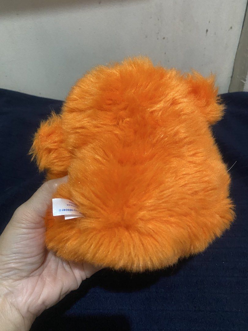 Disney Monsters Inc 6” Rocky Plush (Category: Plushies & Soft Toys) located in Manila. Submitted by resi.diaz (Listing ID 1470008003, Image 3). Description: - Authentic Tokyo Disney Resort merchandise - Vibrant orange furry plush with iconic blue patches, big blue eyes, and red mouth - Incredibly soft and fluffy texture all over - Clean, well-kept condition - Original Disney/Pixar and Tokyo Disney Resort tag still attached.