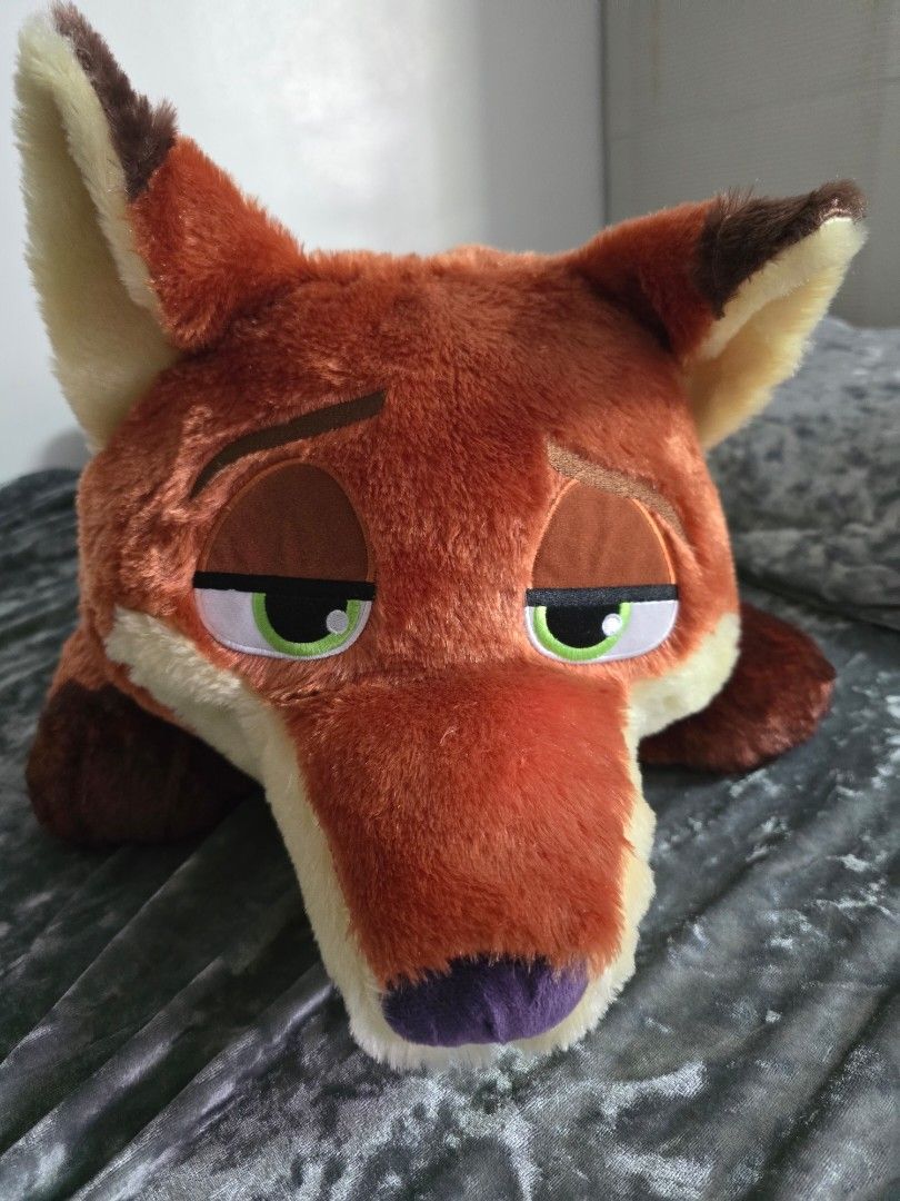 Disney Zootopia Nick Wilde Lying Down Plush Toy Disney (Category: Plushies & Soft Toys) located in Angat. Submitted by erday (Listing ID 1469955173, Image 2). Description: Brand New from Japan.