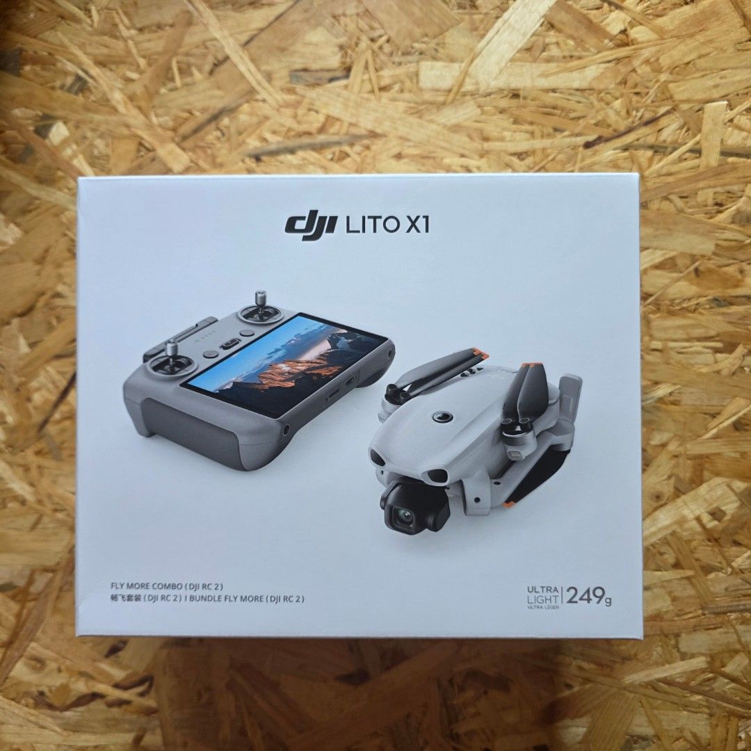 DJI Lito X1 Fly More Combo DJI RC 2 (Category: Drones) located in Pasay City. Submitted by xsamskie (Listing ID 1469959936, Image 1). Description: - Brand new, factory-sealed, and unopened DJI Lito X1 drone package - Ultra-lightweight build at under 249g (no registration hassle) - Advanced safety with omnidirectional obstacle detection and ActiveTrack 360 - Stunning imaging via the 1/1.3-inch sensor and 15km video transmission range - Complete Fl
