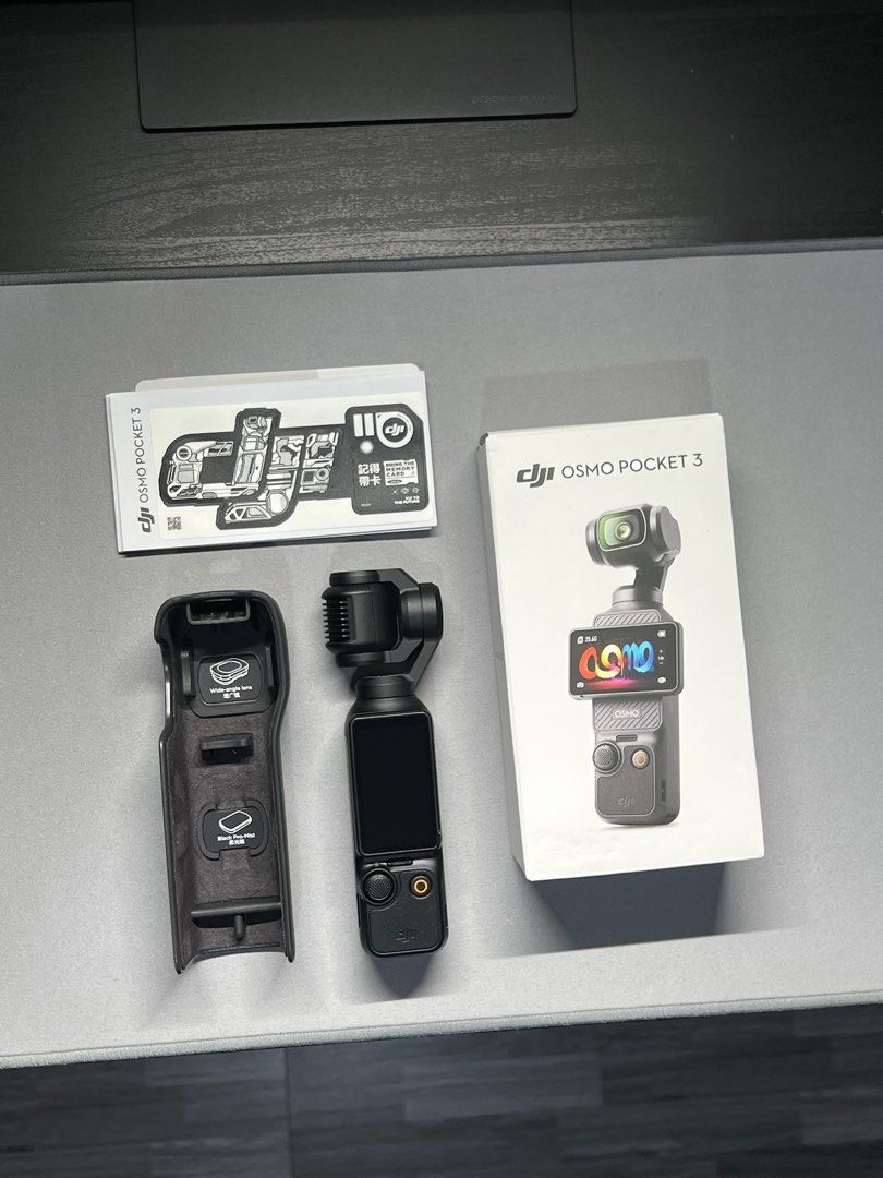 DJI Osmo Pocket 3 (1 Month Old) (Category: Video Cameras) located in Malabon City. Submitted by enricogomez (Listing ID 1470042781, Image 1). Description: DJI Osmo Pocket 3 (1 Month Old) • excellent condition • no issue • warranty til Sept. 2027 Inclusions • osmo pocket 3 • protective cover • manuals and stickers • box Preferably meetup only for safe transactions. Thanks! 📍Malabon Sports Complex (Oval).