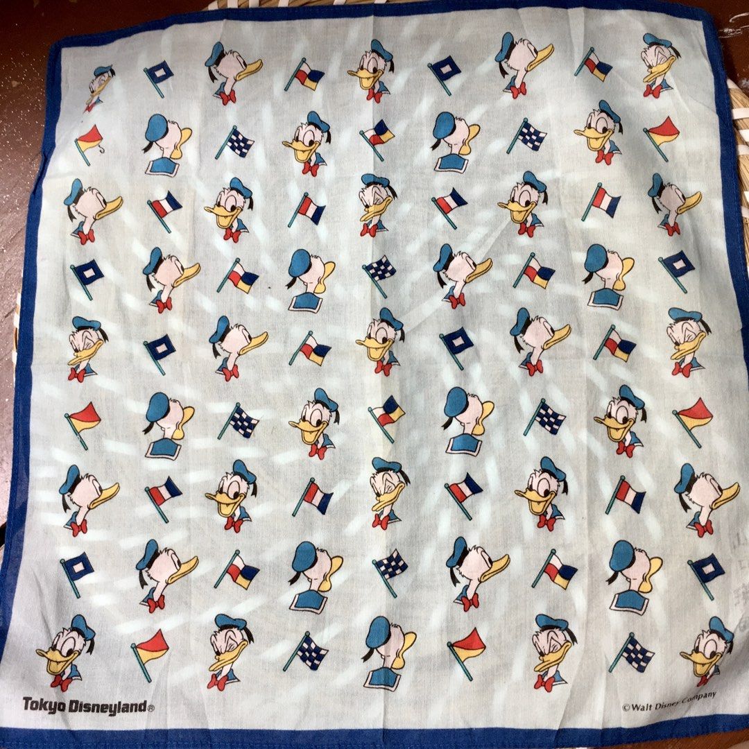 Donald Duck Disney handkerchief bundle 2pcs (Category: Handkerchief & Pocket Squares) located in Quezon, Isabela. Submitted by hankies_garden2 (Listing ID 1470049676, Image 2). Description: Small size hankies Fixed price‼️ Cotton hankies from Japan 1 day reservation only‼️ #japanhankies #japanscarves #mcm #branded #fendi #picasso #luxuryhanky #celinehandkerchief #fendihandkerchief #burberryhandkerchief #ysl #Givenchy.