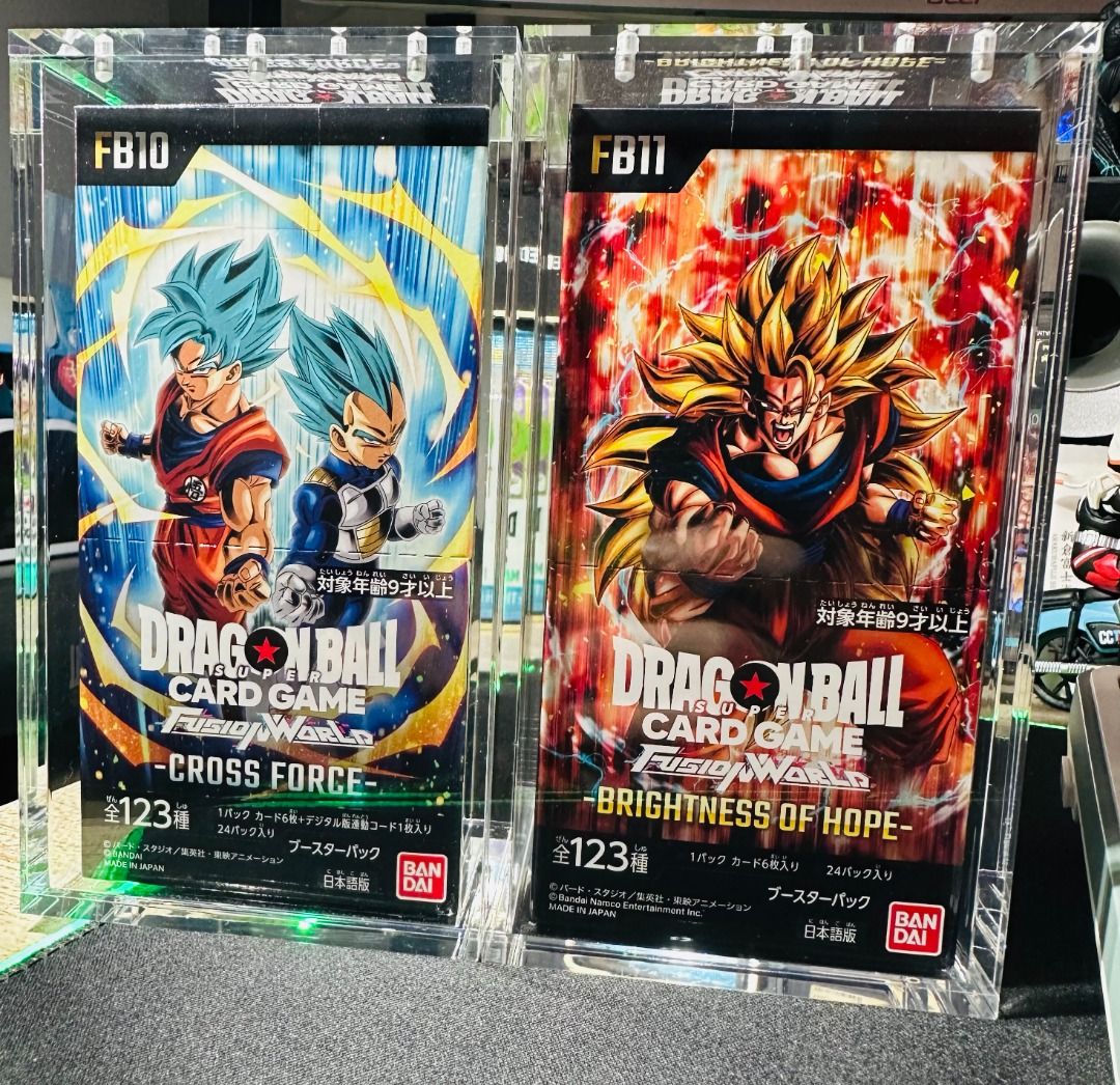 Dragon Ball Cross Force FB10, Brightness of Hope FB11 Booster Box ...