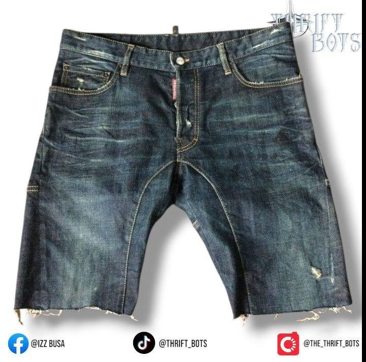 Dsquared2 Button Ply Denim Shorts (Category: Shorts) located in Butuan. Submitted by the_thrift_bots_ (Listing ID 1470083409, Image 1). Description: Dimensions: Waist 36 Length 21 Thigh 12.5 Hem 8.5 Issue: None Excellent Condition Loc: Butuan City, Jnt Express Courier Price: ₱450 + Shipping Fee.