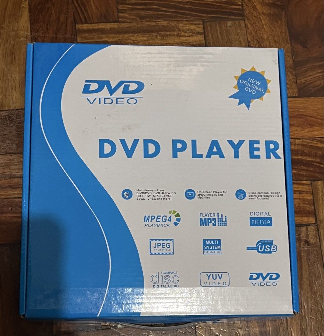 DVD VIDEO PLAYER (Authentic in box) Multipurpose Electronic Device (Category: CDs & DVDs) located in Quezon City. Submitted by pwrproductions (Listing ID 1469997238, Image 1). Description: .