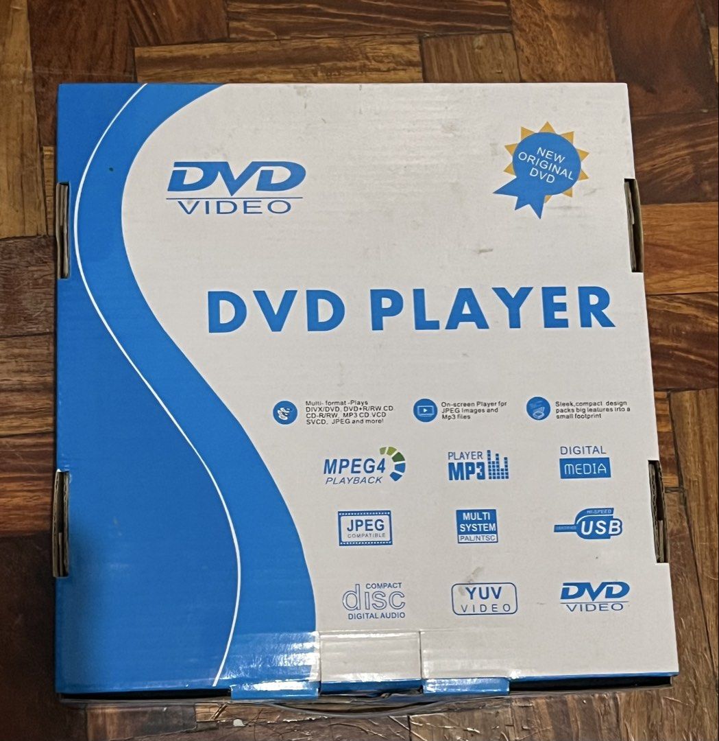 DVD VIDEO PLAYER (Authentic in box) Multipurpose Electronic Device (Category: CDs & DVDs) located in Quezon City. Submitted by pwrproductions (Listing ID 1469997238, Image 2). Description: .
