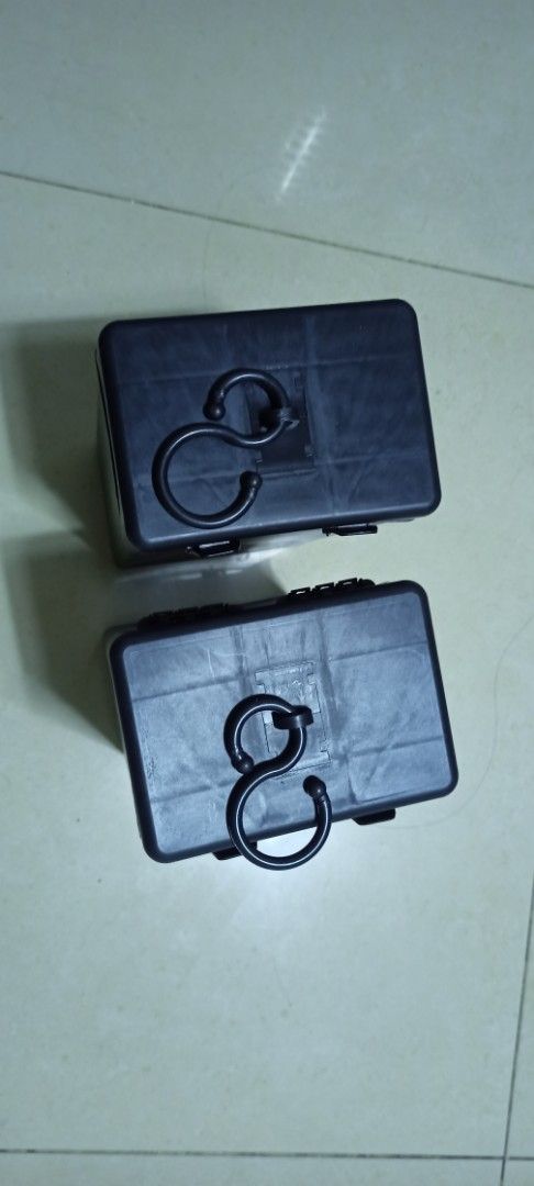 Ebike waterproof charger protector (Category: Looking For) located in Manila. Submitted by dannicagl17571 (Listing ID 1470116537, Image 3). Description: - Set of 2 black plastic storage boxes - Waterproof Chargers Rain Cover Electric Bike Dustproof Control Box Protector - Compact size: approximately 30cm in length - Durable, sturdy - as is what it is. nadouble double na check out ko. dalawa na yan for only 200 pesos only.
