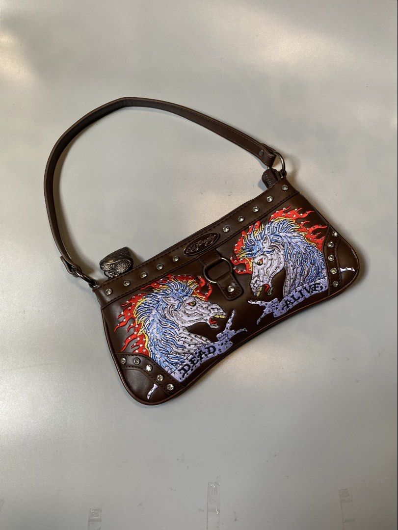 Ed Hardy Dead or Alive Kili Bag (Category: Shoulder Bags) located in Manila. Submitted by retrogang (Listing ID 1470114667, Image 1). Description: Brandnew Condition No flaws No issue .