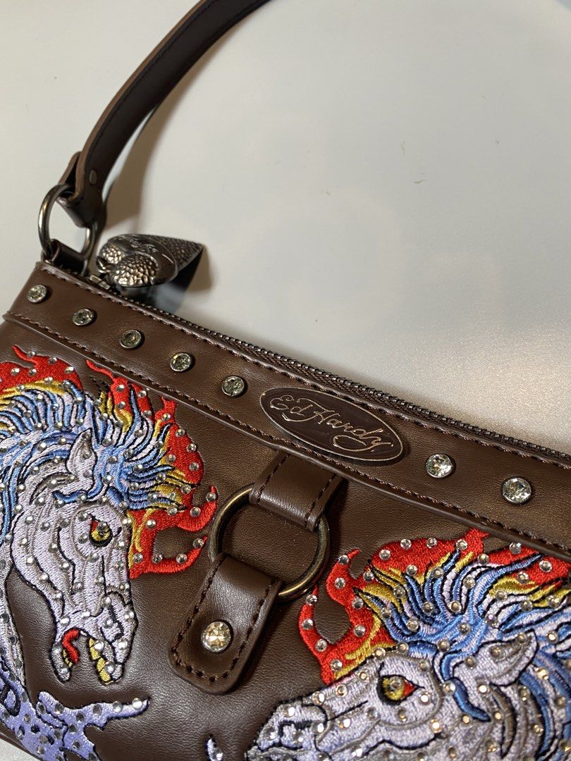 Ed Hardy Dead or Alive Kili Bag (Category: Shoulder Bags) located in Manila. Submitted by retrogang (Listing ID 1470114667, Image 3). Description: Brandnew Condition No flaws No issue .