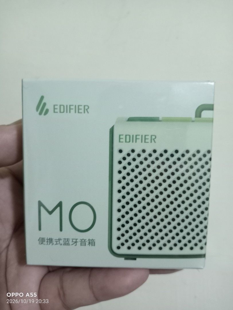 Edifier M0 Portable Bluetooth Speaker Green (Category: Soundbars, Speakers & Amplifiers) located in Makati City. Submitted by redisell (Listing ID 1469950337, Image 1). Description: - Brand new & unopened packaging - Color: Stylish Green - Compact design with powerful 40mm speaker driver - Stable connectivity with Bluetooth V5.3 - Long-lasting battery up to 8 hours - Convenient app control for settings - Includes silicone lanyard for easy portabi