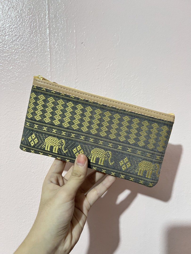 Elephant pattern zip pouch wallet with wrist strap (Category: Purses & Pouches) located in Imus. Submitted by colesj (Listing ID 1470036773, Image 2). Description: Selling this wallet from Thailand • Brand new, never been used • Bought from Thailand • Selling because I’m decluttering.