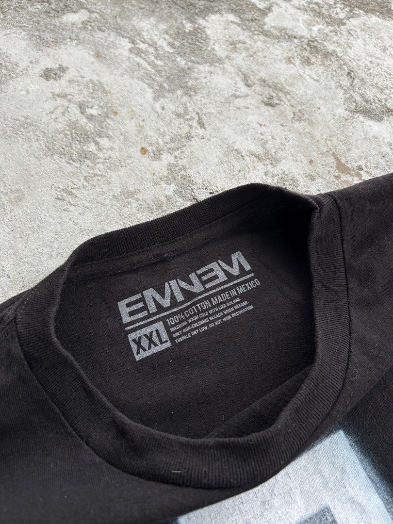 Eminem Stage Light Shirt (Category: Tshirts & Polo Shirts ) located in Balanga. Submitted by nothingtohold.co (Listing ID 1470101084, Image 3). Description: Eminem Stage Light Shirt OPT | XXL ON TAG | 25 WIDTH | 31 LENGTH | 9.8 CONDITION NO ISSUE Gcash | Jnt | Bataan Vouch~Vc.
