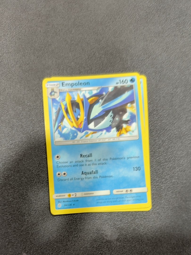 10 Rarest Cars Empoleon 56/236 Rare, Toys & Collectibles, Trading Cards, Raw Singles ...