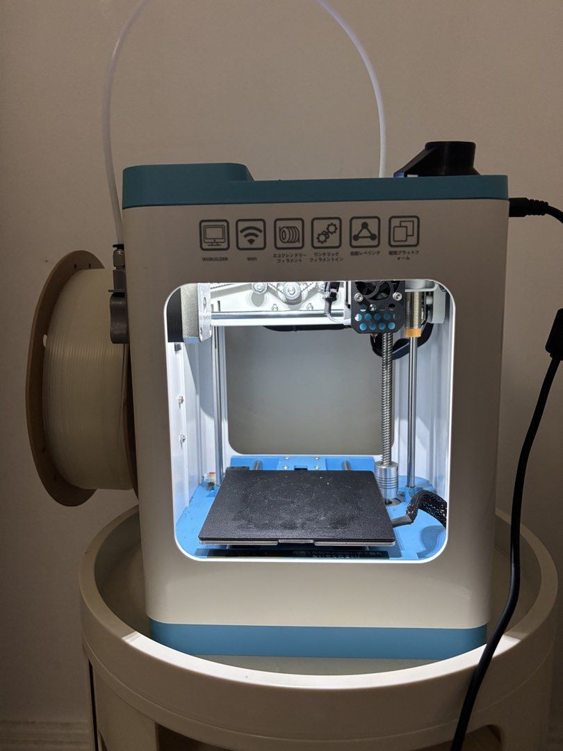 Entina Tina2S 3D Printer (Category: Printers, Scanners & Copiers) located in Quezon City. Submitted by MetroDeRetro (Listing ID 1470100826, Image 1). Description: Entina Tina2S 3D Printer * with SD card, cables, and box * Perfect for beginners. Small / mini 3d printer * with 3d printed spool holder to hold 1kg filament * Printed only two projects with this via sd card. Other than that, don’t know much about this printer as I am new to the hobby. 