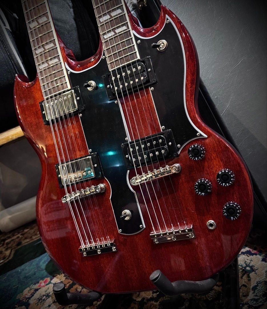 Epiphone EDS-1275 Doubleneck Electric Guitar w/Case, Limited Edition ...
