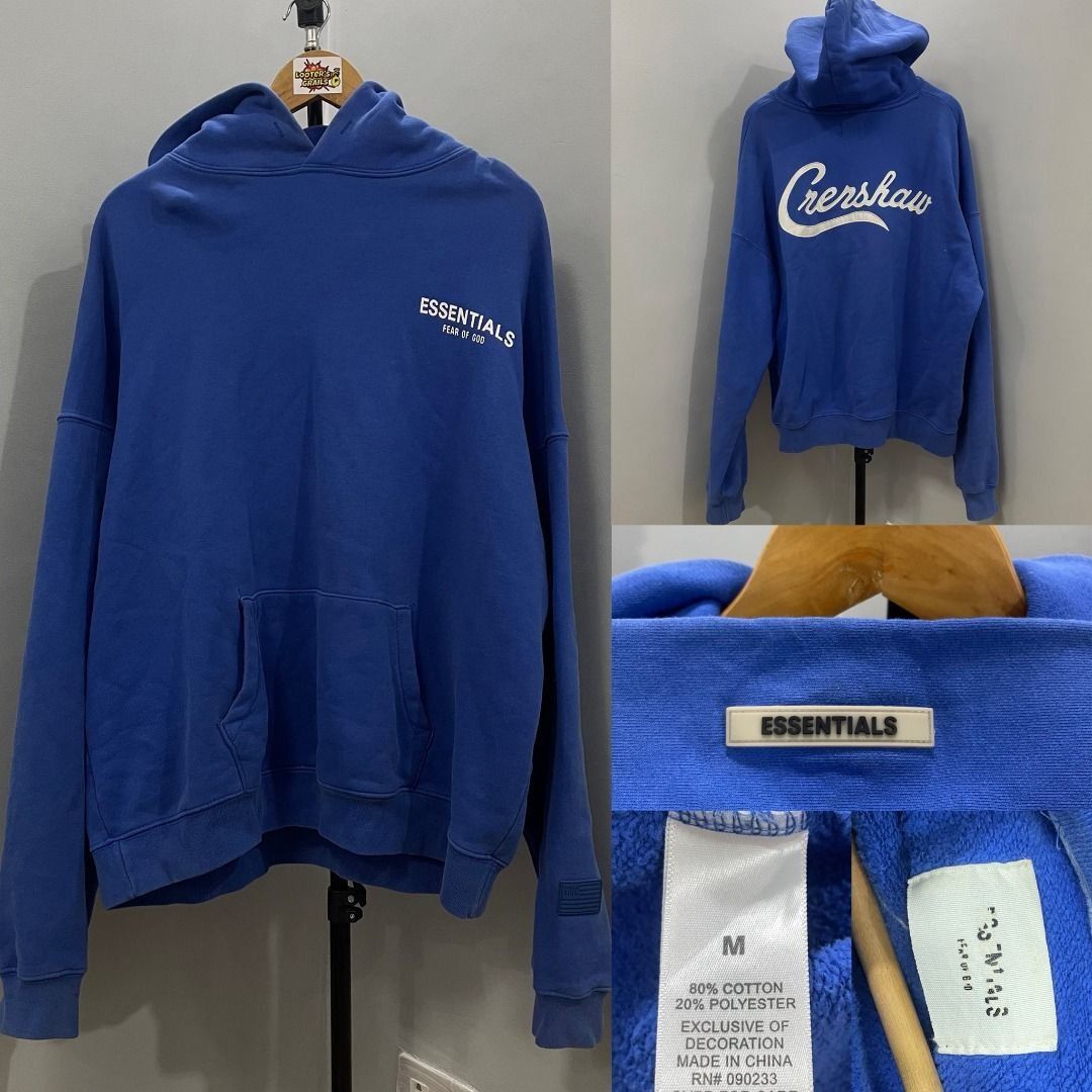 ESSENTIAL CRESHAW HOODIE (Category: Hoodies) located in Cabanatuan. Submitted by lootersgrails (Listing ID 1469953529, Image 1). Description: ESSENTIAL CRESHAW L27 W25 NO ISSUE.
