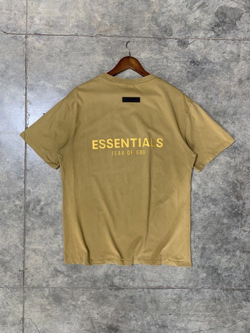Essential Fear Of God (Category: Tshirts & Polo Shirts ) located in Tibiao. Submitted by notaveragethrift (Listing ID 1470081577, Image 1). Description: Width- 22.5 Length- 28 CR- 9.8 or 10/10 Excellent Condition Need wash No crack prints 📌Minimal Issue unnoticeable (see last photo).