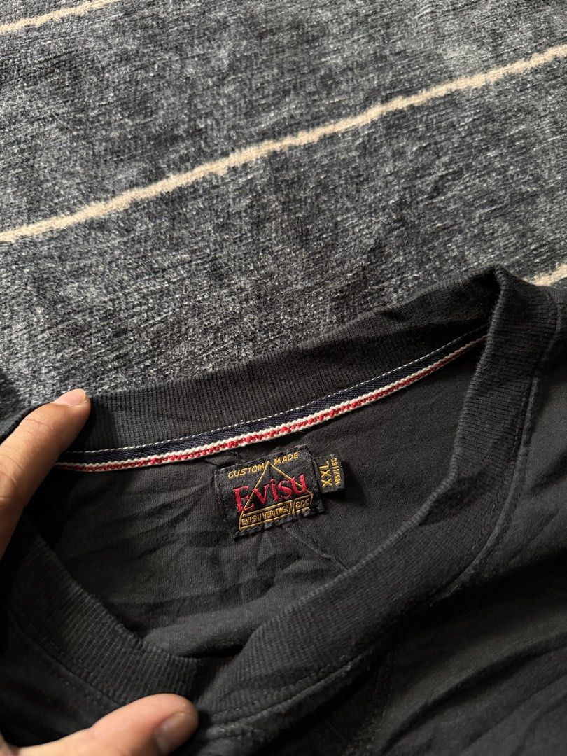 Evisu shirt (Category: Activewear) located in Batangas. Submitted by robertlopezigaya (Listing ID 1469981572, Image 3). Description: Evisu shirt Size xxl on tag best fit M to L No issue Excellent.