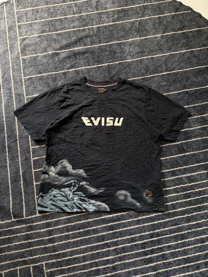 Evisu shirt (Category: Activewear) located in Batangas. Submitted by robertlopezigaya (Listing ID 1469981572, Image 1). Description: Evisu shirt Size xxl on tag best fit M to L No issue Excellent.