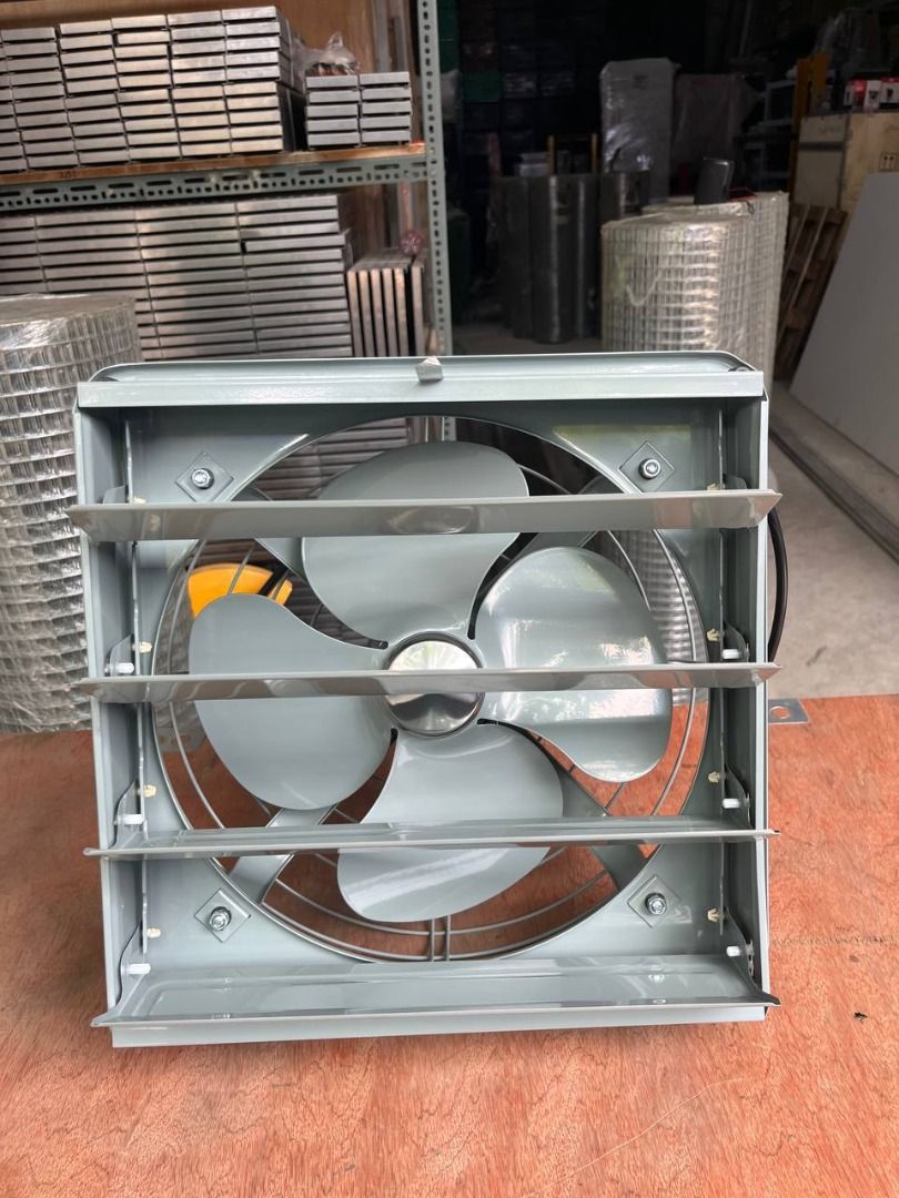 Exhaust Fan W/ Shutter (Category: Industrial Equipment) located in Manila. Submitted by keyliegdforte (Listing ID 1469990992, Image 1). Description: 🌬️ EXHAUST FAN WITH SHUTTER — FRESH AIR, BETTER VENTILATION! 💨 Looking for a reliable ventilation solution for your home, office, commercial space, or industrial facility? Choose an Exhaust Fan with Shutter to help improve airflow and remove unwanted indoor air! ✅ Efficient air extraction ✅ Built-i