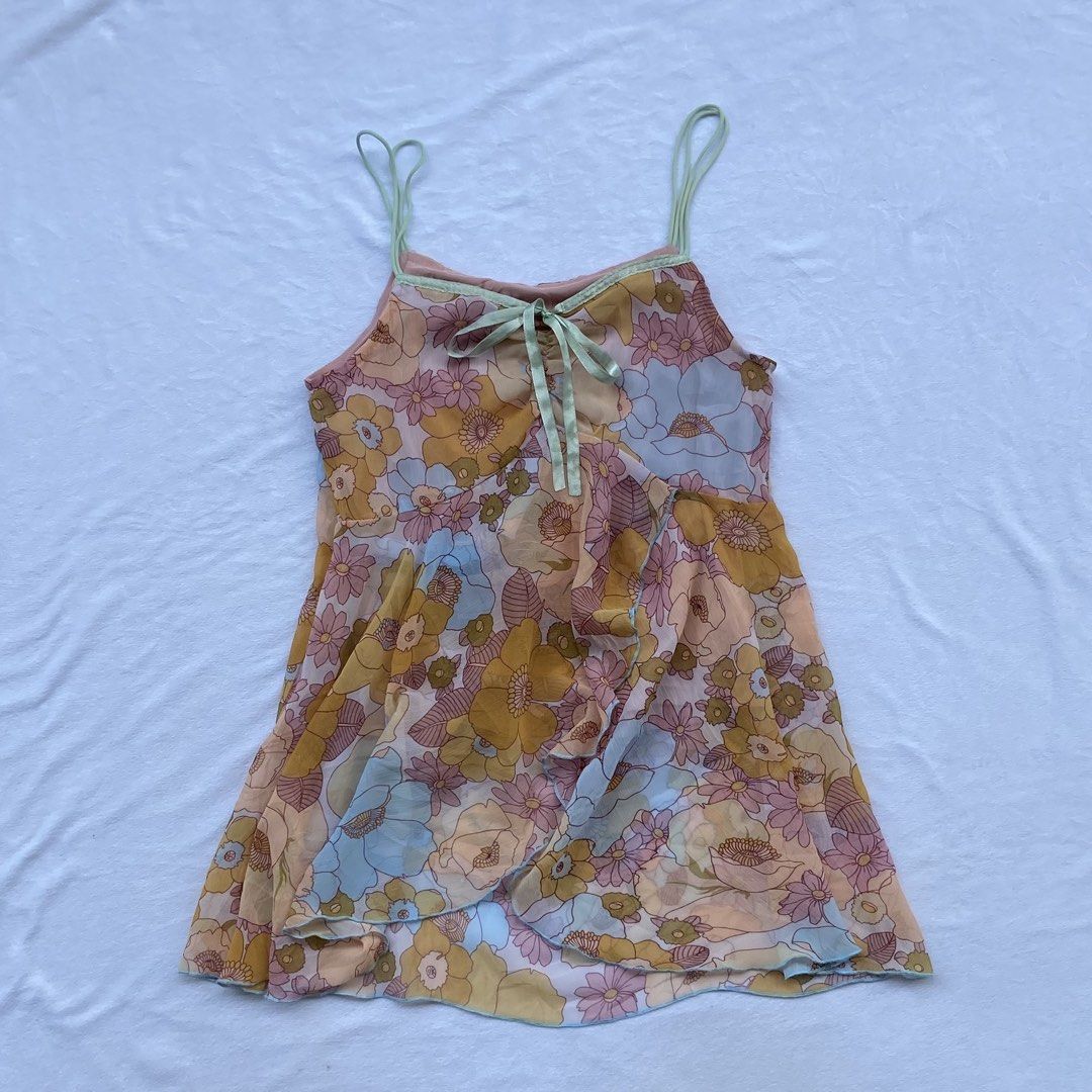 Fairycore Cami Tops (Category: Blouses) located in General Santos City (Dadiangas). Submitted by kala_chuchi (Listing ID 1470115090, Image 1). Description: Size. Medium 15 inches width 25 inches length No flaws Over all condition Excellent .