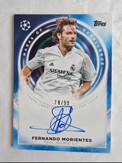Fernando Morientes 89/99, Toys & Collectibles, Trading Cards, Raw ...