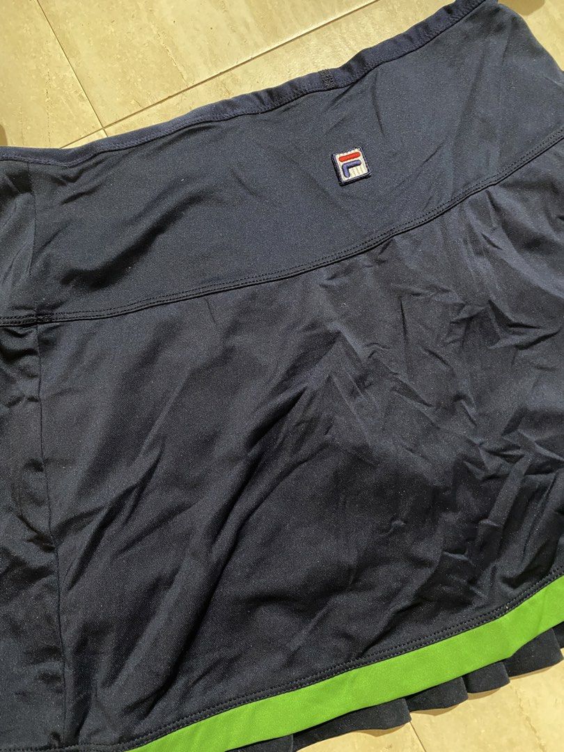 Fila Skirt (Category: Skirts) located in Pasay City. Submitted by amsells08 (Listing ID 1469985565, Image 3). Description: Authentic Best fits 27-29 With inner skirt.