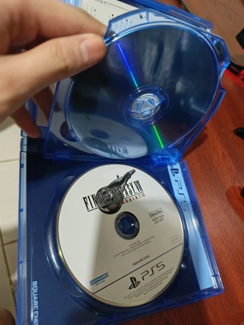Final Fantasy 7 Rebirth (Category: PlayStation) located in Caloocan City. Submitted by shotie10 (Listing ID 1469988078, Image 3). Description: For Sale: FF7 Rebirth for PS5 Price: 1300 Fixed pinaka lowest on market Location: Caloocan South MOD: Lalamove, J&T Express MOP: Gcash, Cash Only Can Meetup: 5th ave LRT Station 1 Pm me Rfs: Done playing almost 90hrs playing time.