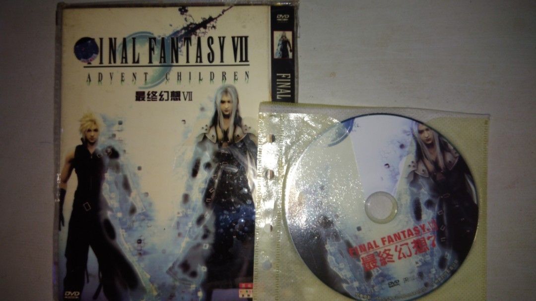Final Fantasy VII Advent Children DVD (Category: CDs & DVDs) located in Makati City. Submitted by julz2026 (Listing ID 1470092558, Image 1). Description: - Price is fixed - Very good condition -Collectors' Item.