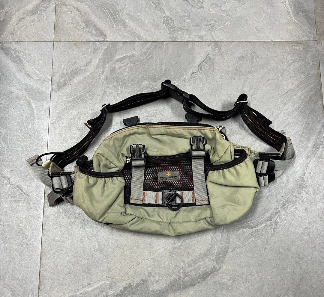Fire First Tactical Waist Bag Olive Green Gorpcore Techwear Hip Pack (Category: Belt bags, Clutches and Pouches) located in Dapitan. Submitted by gelbread (Listing ID 1470038233, Image 3). Description: .