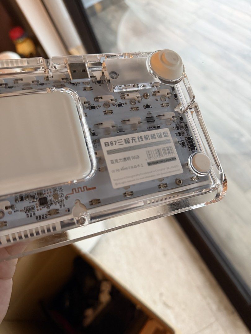 Firstblood B67 Transparent RGB Wireless Mechanical Keyboard, Computers ...