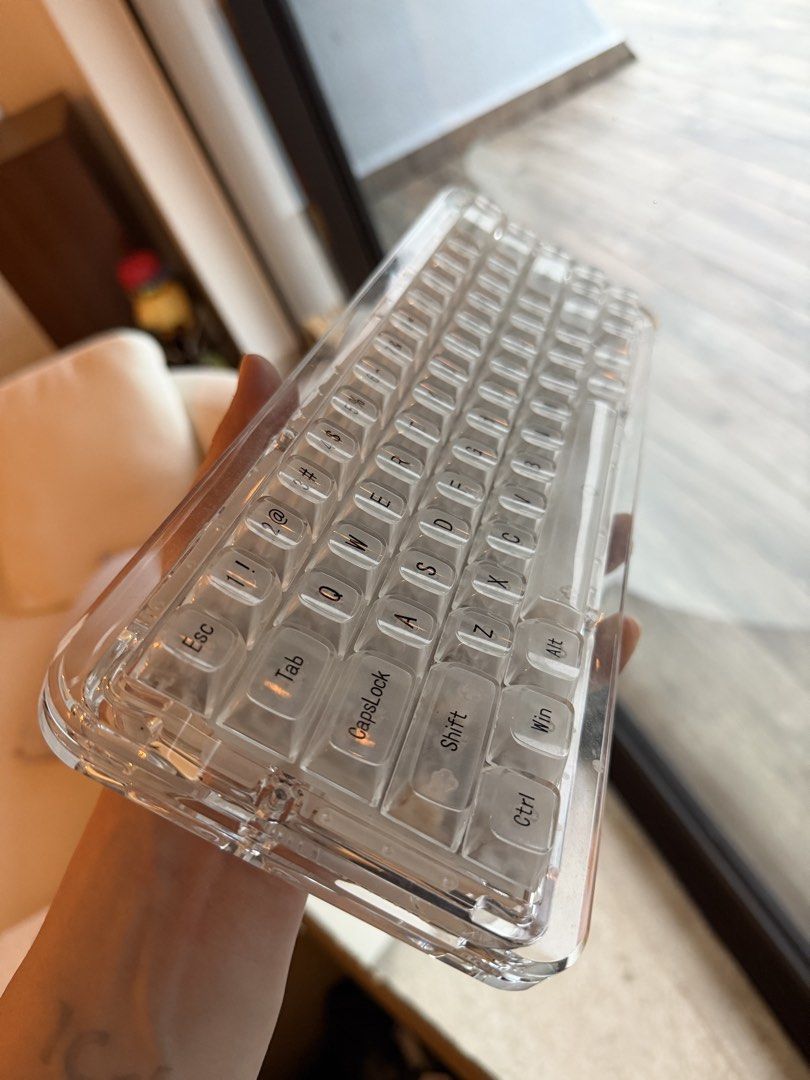 Firstblood B67 Transparent RGB Wireless Mechanical Keyboard, Computers ...