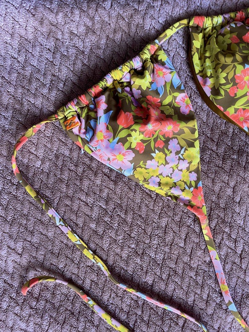 Floral Coquette Bikini Top (Category: Bikinis & Swimsuits) located in Calamba. Submitted by minikuijuri (Listing ID 1469974288, Image 2). Description: - cup a only!.