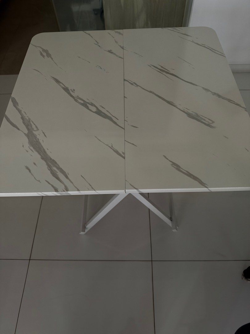 Foldable Table (Category: Tables & Sets) located in Singapore. Submitted by jochias (Listing ID 1469948671, Image 3). Description: Width 70cm Depth 70cm Height 74cm Foldable table Self collect .