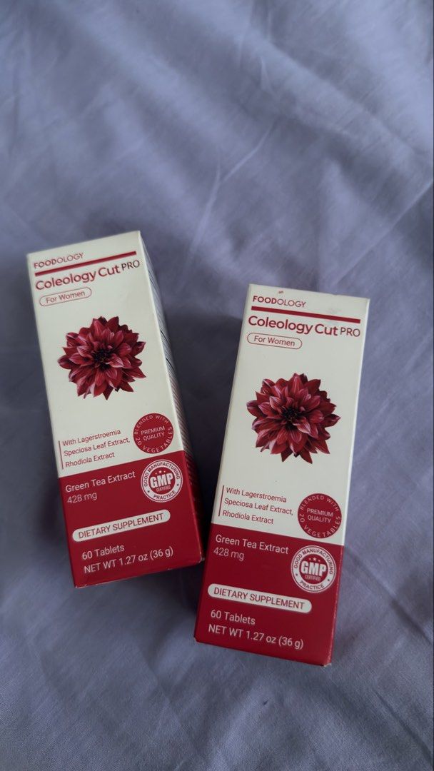 Foodology Coleology Cut PRO (60 Tablets) (Category: Health Food, Drinks & Tonics) located in Manila. Submitted by shobskaryll2004 (Listing ID 1470077302, Image 1). Description: - brand new, authentic with box - from South Korea - 60 tablets - cult-favorite in South Korea - exp: 09-14-2027 ✅2 avail .