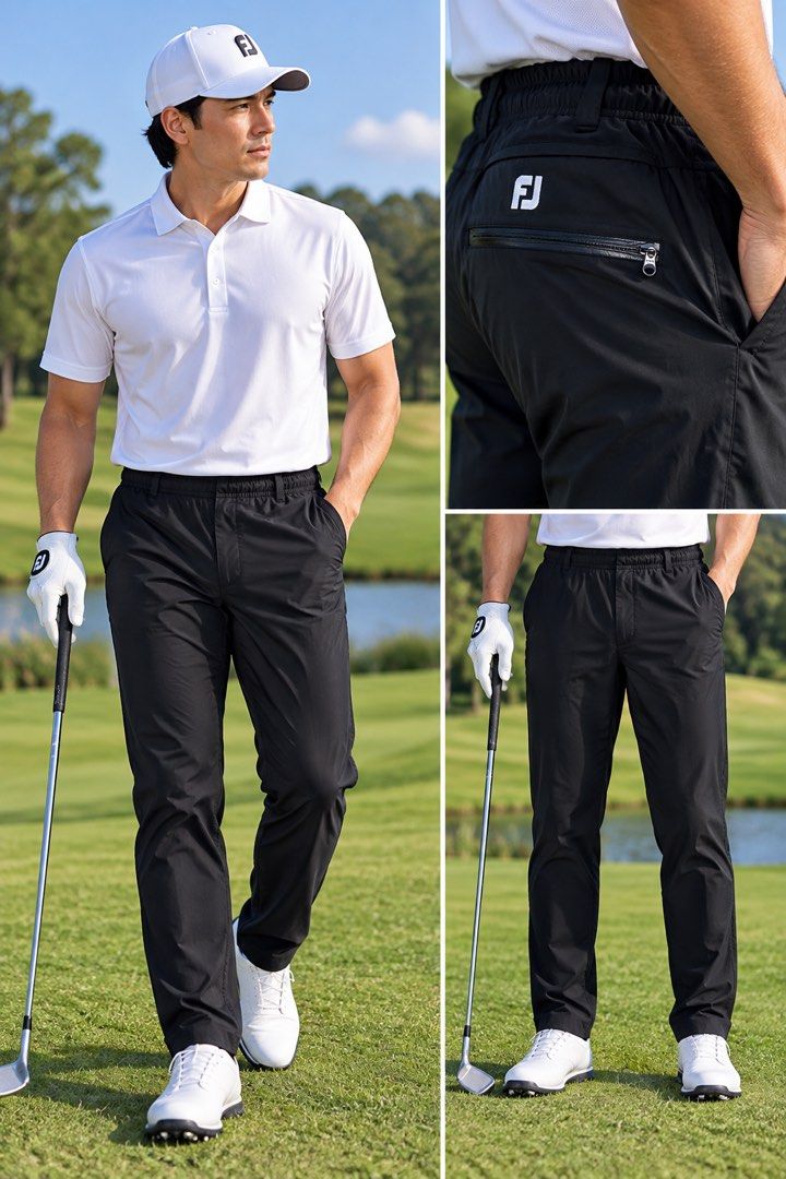 FOOTJOY DRYJOY GOLF PANTS (Category: Trousers) located in Cabuyao City. Submitted by pormanation-thrift-store (Listing ID 1469987909, Image 2). Description: FOOTJOY DRYJOY GOLF PANTS Condition: LIKE NEW Color rate: 10/10 (PWEDE SA MASELAN) Size: LARGE Dimes: 32-36”Wx43”L Issue: NONE✅ Price: 2000.