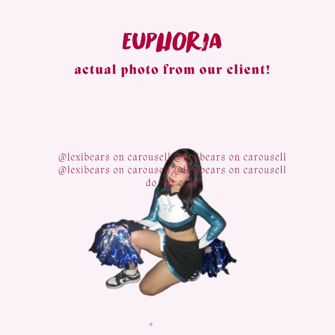 FOR RENT: Euphoria Costume (Category: Sets or Coordinates) located in Taguig. Submitted by lexibears (Listing ID 1470088685, Image 2). Description: FOR RENT : Euphoria Maddy and Cassy Costume Requirements: 2 Valid IDs 1 Billing Statement Security Deposit Signed Contract from us .
