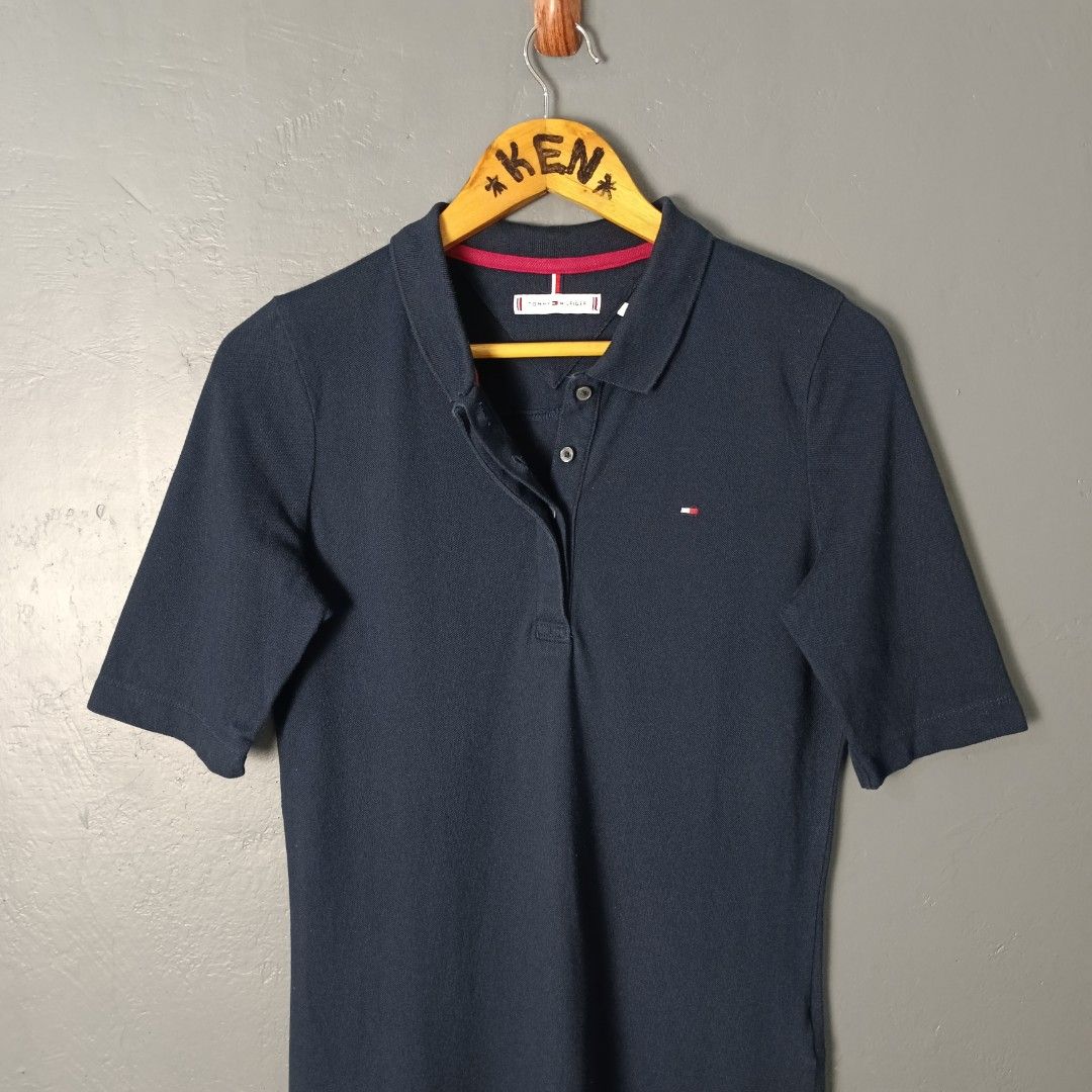 For Women - Tommy Hilfiger (Category: Shirts) located in Bacolod City. Submitted by drop.ph (Listing ID 1469953602, Image 2). Description: Tommy Hilfiger Authentic *Dark Navy *Size S - 17x25.5 *Very Good *Lightly used *Price: 499php *Add SF if outside Bacolod City .