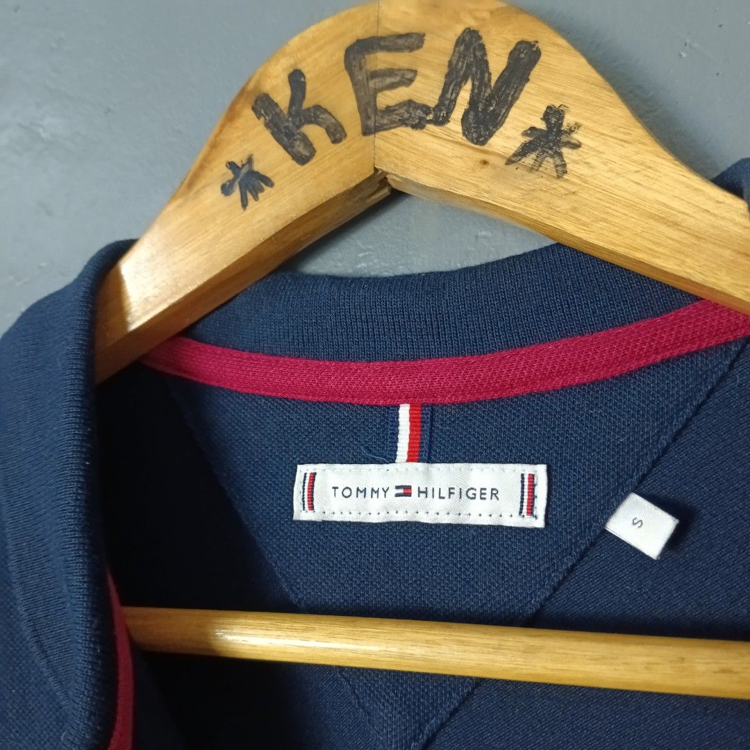 For Women - Tommy Hilfiger (Category: Shirts) located in Bacolod City. Submitted by drop.ph (Listing ID 1469953602, Image 3). Description: Tommy Hilfiger Authentic *Dark Navy *Size S - 17x25.5 *Very Good *Lightly used *Price: 499php *Add SF if outside Bacolod City .