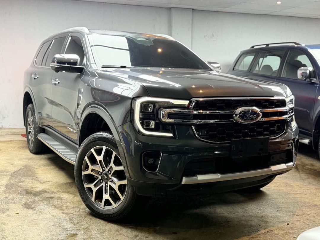 Ford Everest Titanium Plus 4x4 Auto (Category: Used Cars) located in Manila. Submitted by quality_cars (Listing ID 1470116924, Image 2). Description: 🔥 FRESH CATCH • 2025 MODEL • TOP OF THE LINE! 🔥 🚙 FORD EVEREST TITANIUM+ 4x4 2025 💰 ₱1,780,000 ONLY! 💎 FULL BODY PPF — PAINT PROTECTED ✨ Titanium+ 4x4 ✨ 2.0L Bi-Turbo Diesel ✨ 10-Speed Automatic ✨ Premium 7-Seater Interior ✨ 360° Camera ✨ Loaded with Safety & Driver Assist Features ✨ Electronic